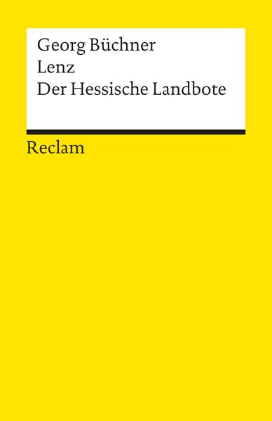 Cover von Lenz. Der hessische Landbote