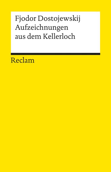 Cover von Aufzeichnungen aus dem Kellerloch