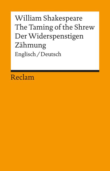 Cover von The Taming of the Shrew /Der Widerspenstigen Zähmung