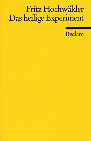 Cover von Das heilige Experiment