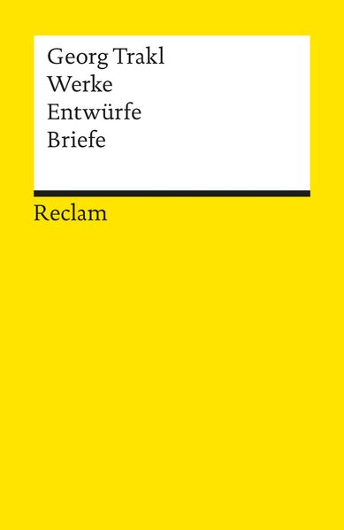 Cover von Werke – Entwürfe – Briefe