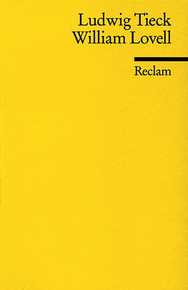 Cover von William Lovell