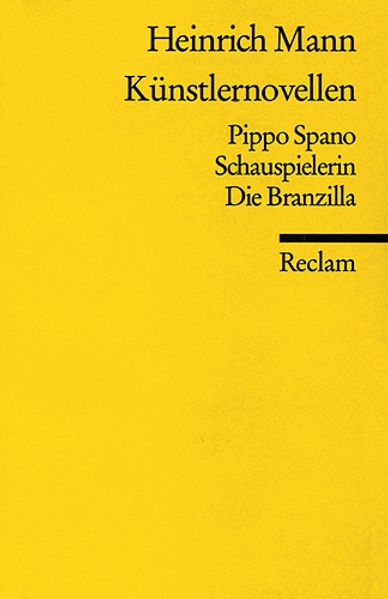 Cover von Künstlernovellen