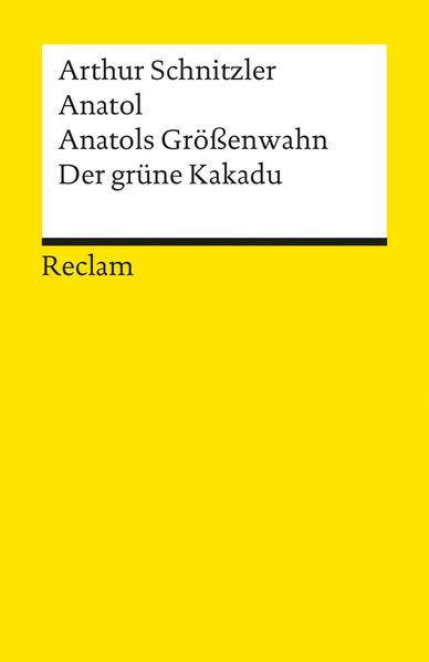 Cover von Anatol. Anatols Grössenwahn. Der grüne Kakadu