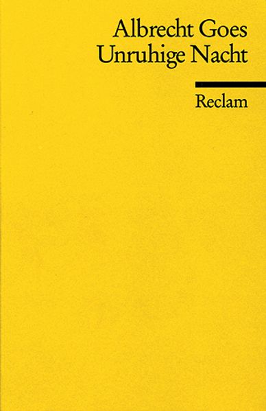 Cover von Unruhige Nacht