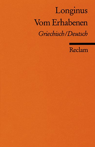 Cover von Vom Erhabenen