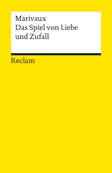 Cover von Das Spiel von Liebe und Zufall