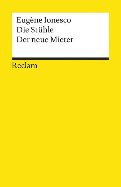 Cover von Die Stühle. Der neue Mieter