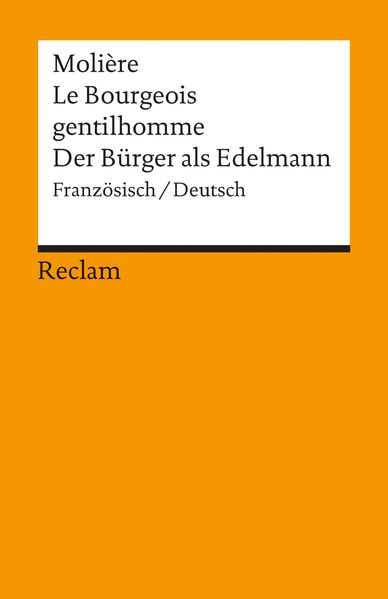 Cover von Le Bourgeois gentilhomme /Der Bürger als Edelmann