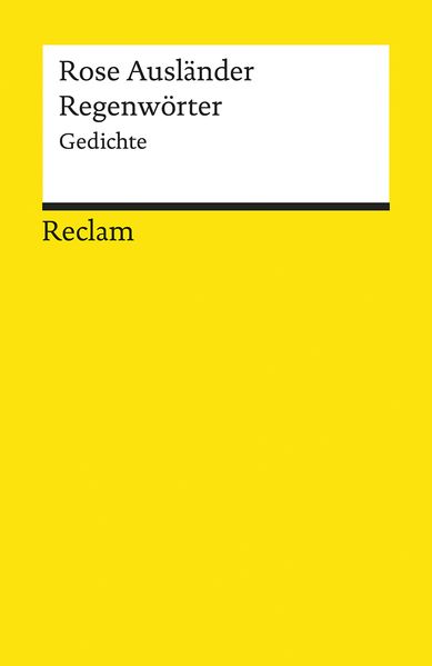 Cover von Regenwörter