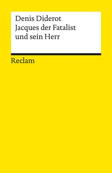 Cover von Jacques der Fatalist und sein Herr