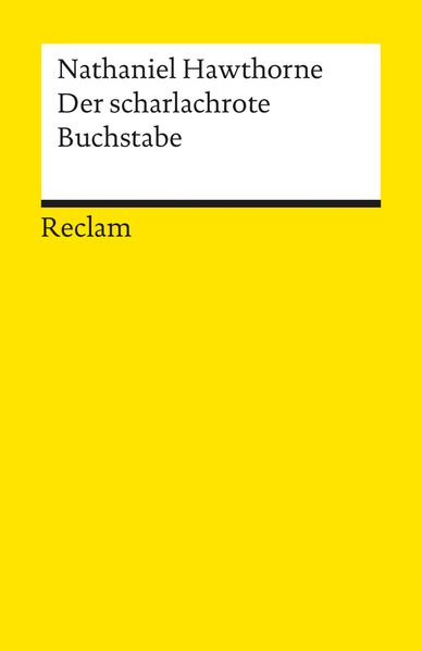 Cover von Der scharlachrote Buchstabe