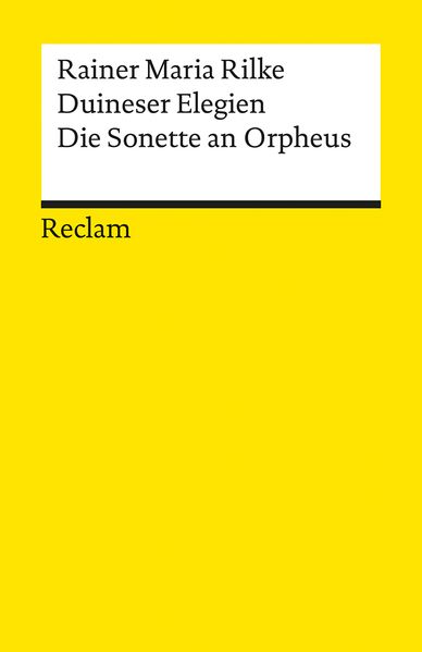 Cover von Duineser Elegien – Die Sonette von Orpheus