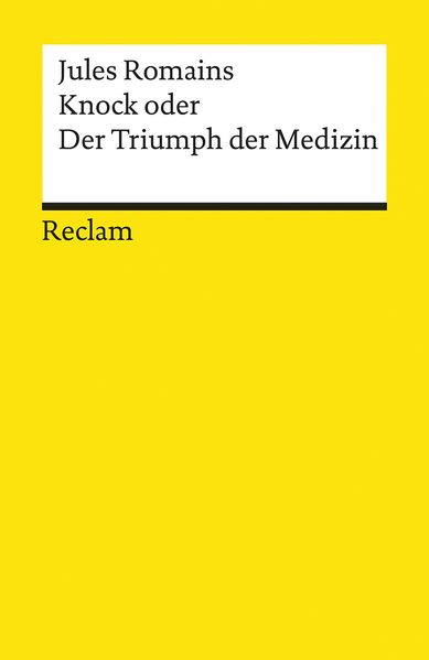 Cover von Knock oder der Triumph der Medizin