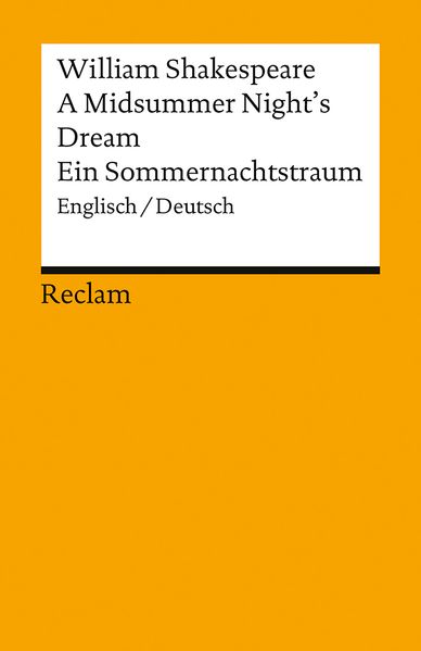 Cover von A Midsummer Night’s Dream / Ein Sommernachtstraum