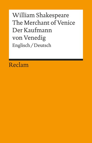 Cover von The Merchant of Venice / Der Kaufmann von Venedig