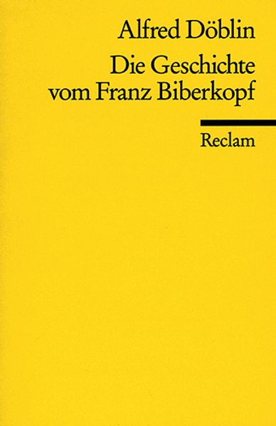 Cover von Die Geschichte vom Franz Biberkopf