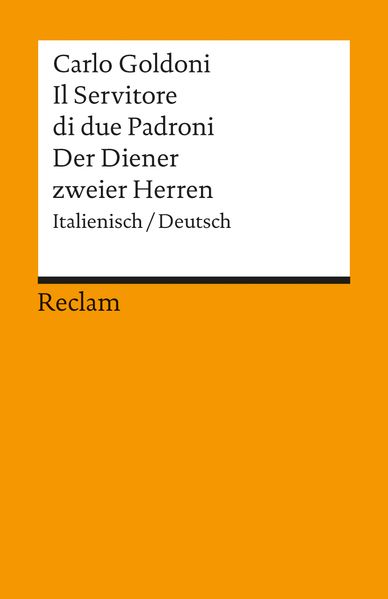 Cover von Il Servitore di due Padroni / Der Diener zweier Herren