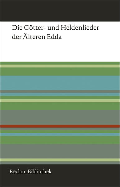 Cover von Die Götter- und Heldenlieder der Älteren Edda