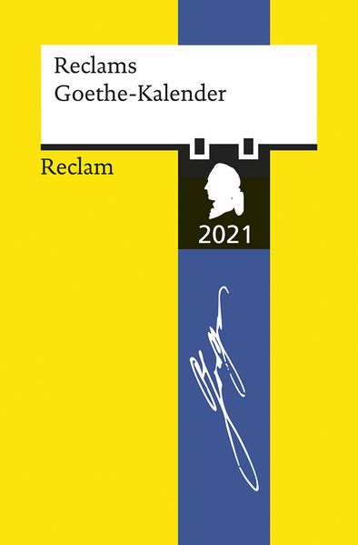 Cover von Reclams Goethe-Kalender 2021