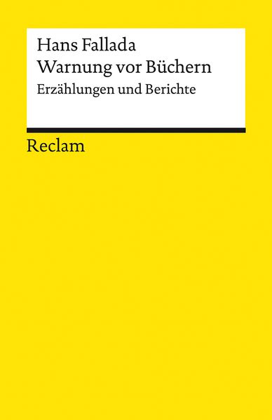 Cover von Warnung vor Büchern