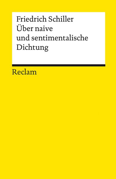 Cover von Über naive und sentimentalische Dichtung