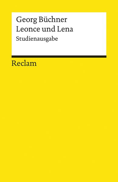 Cover von Leonce und Lena