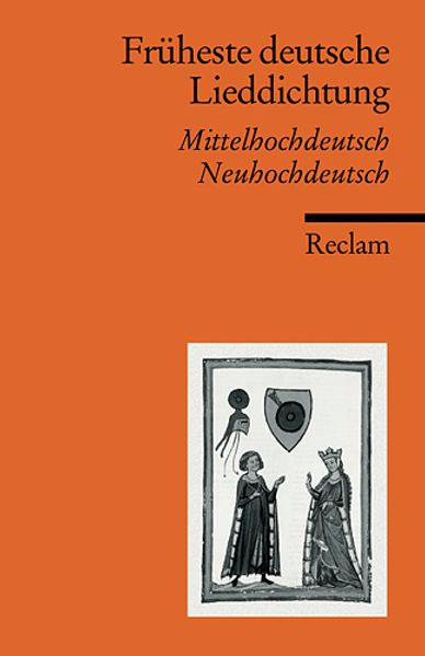 Cover von Früheste deutsche Lieddichtung