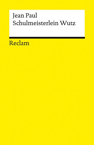 Cover von Leben des vergnügten Schulmeisterlein Wutz
