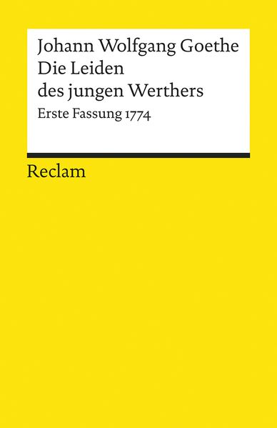 Cover von Die Leiden des jungen Werthers