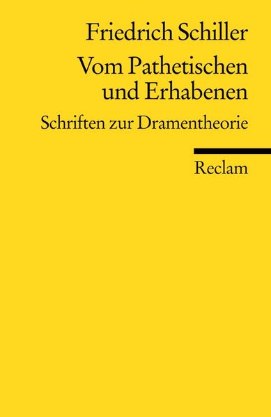 Cover von Vom Pathetischen und Erhabenen