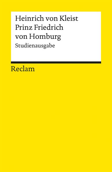 Cover von Prinz Friedrich von Homburg