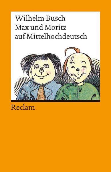 Cover von Max und Moritz auf Mittelhochdeutsch