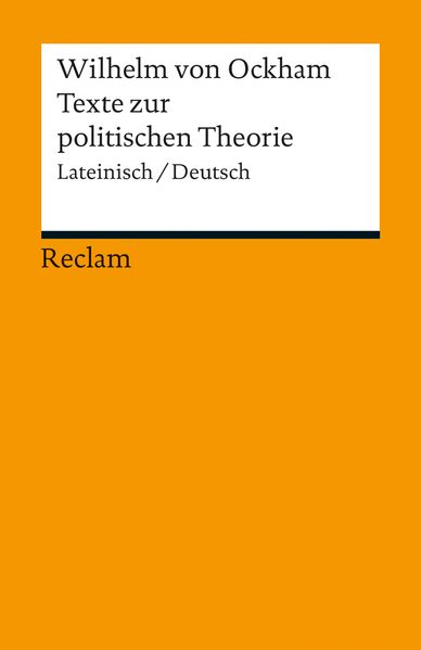 Cover von Texte zur politischen Theorie
