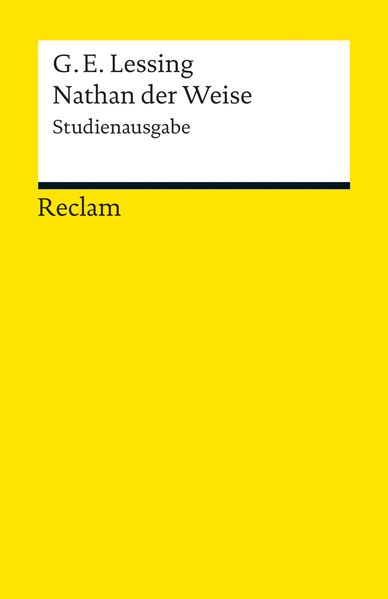 Cover von Nathan der Weise