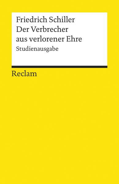 Cover von Der Verbrecher aus verlorener Ehre