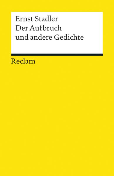 Cover von Der Aufbruch und andere Gedichte