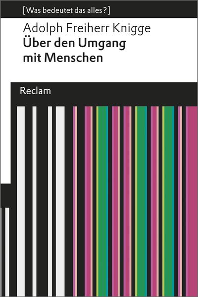Cover von Über den Umgang mit Menschen