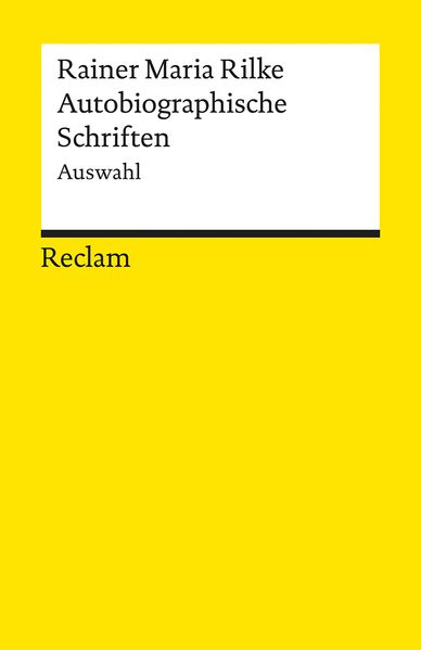 Cover von Autobiographische Schriften