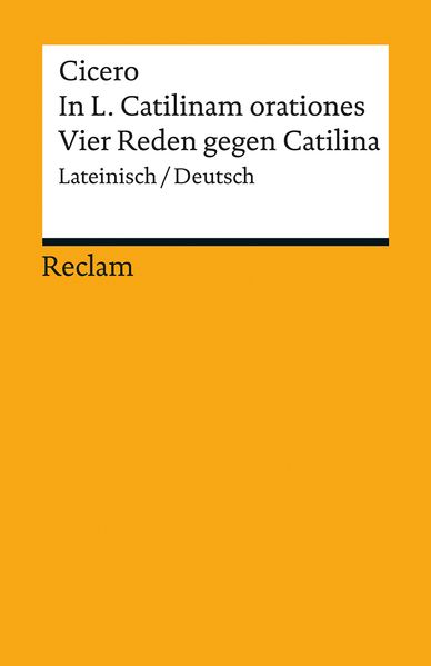Cover von In L. Catilinam orationes / Vier Reden gegen Catilina