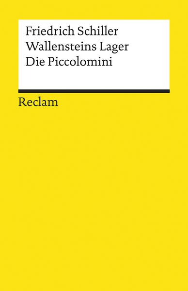 Cover von Wallensteins Lager. Die Piccolomini