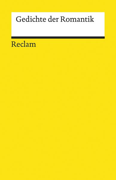 Cover von Gedichte der Romantik