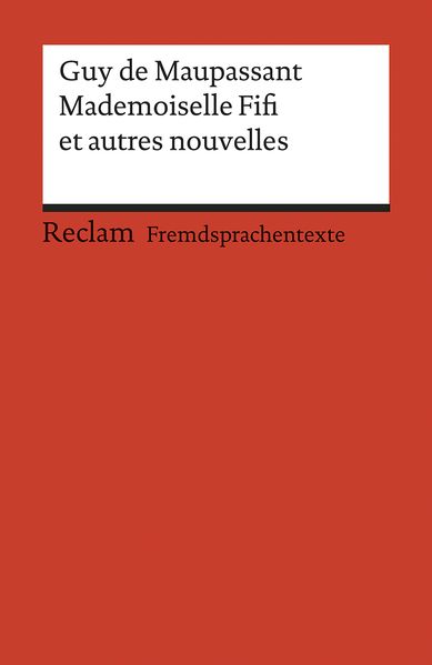 Cover von Mademoiselle Fifi et autres nouvelles