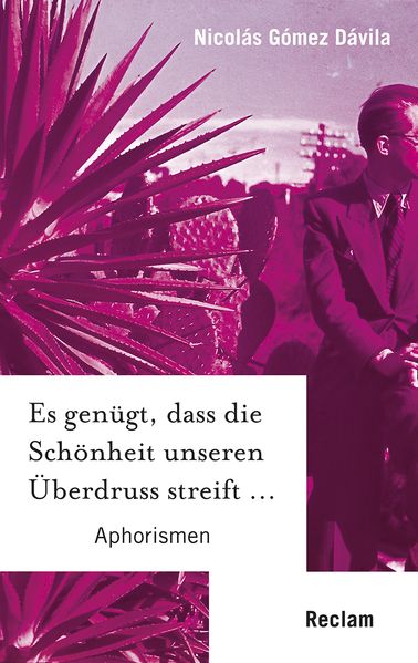 Cover von Es genügt, dass die Schönheit unseren Überdruss streift …
