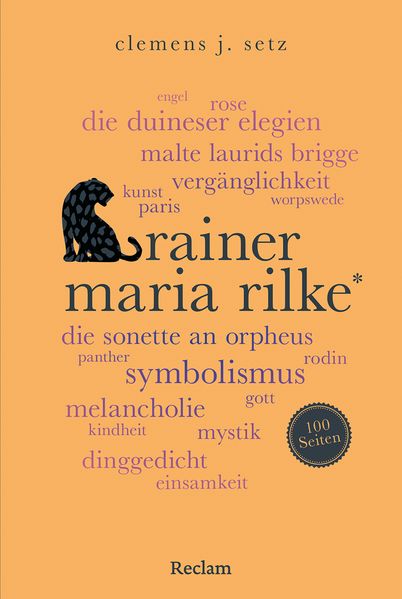 Cover von Rainer Maria Rilke, 100 Seiten