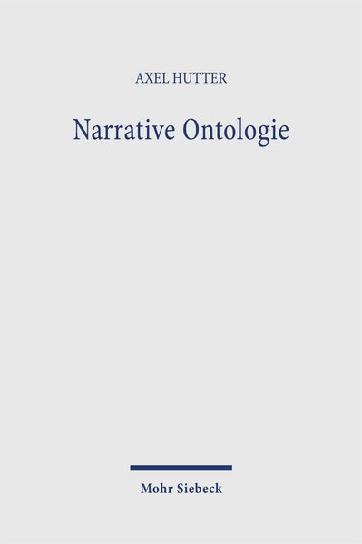 Cover von Narrative Ontologie