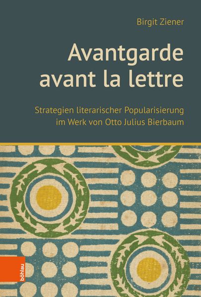 Cover von Avantgarde avant la lettre