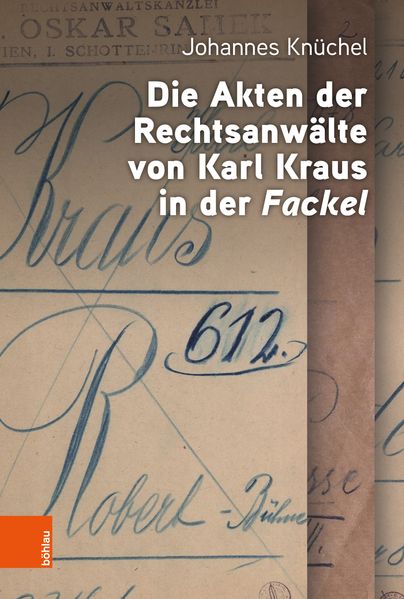 Cover von Die Akten der Rechtsanwälte von Karl Kraus in der Fackel