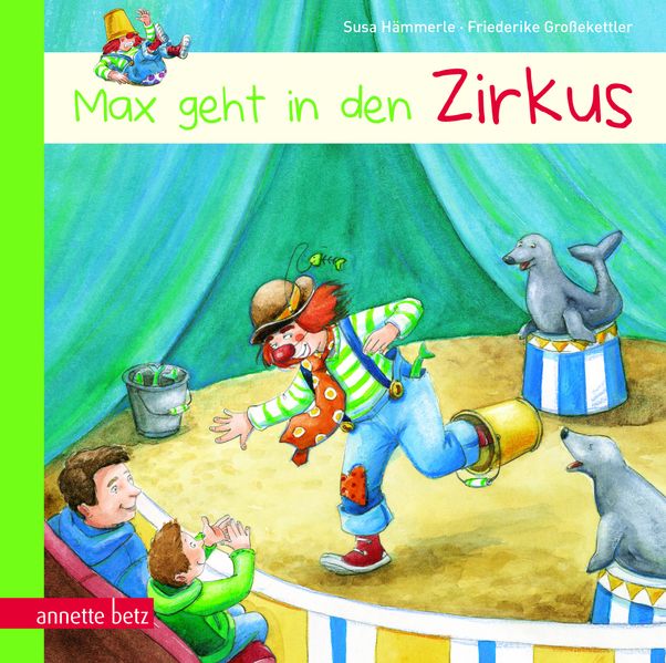 Cover von Max geht in den Zirkus