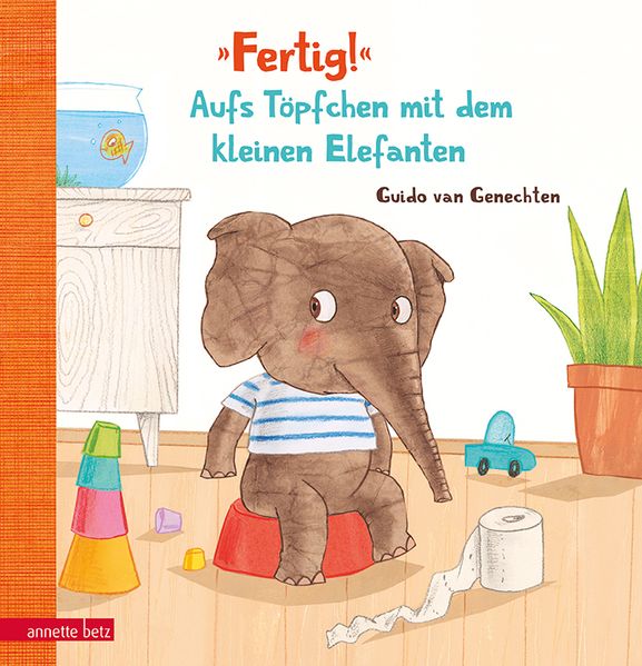 Cover von „Fertig!“ Aufs Töpfchen mit dem kleinen Elefanten